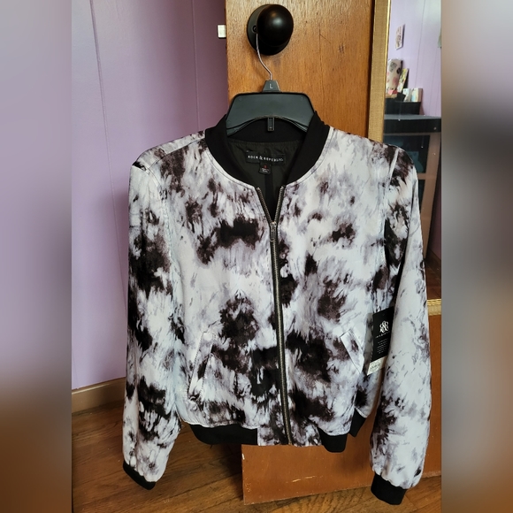 Rock & Republic Tie Dye Bomber jacket - Picture 2 of 4